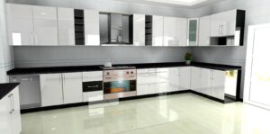 Read more about the article Sleek Finishing – Aluminium Kitchen Cabinets