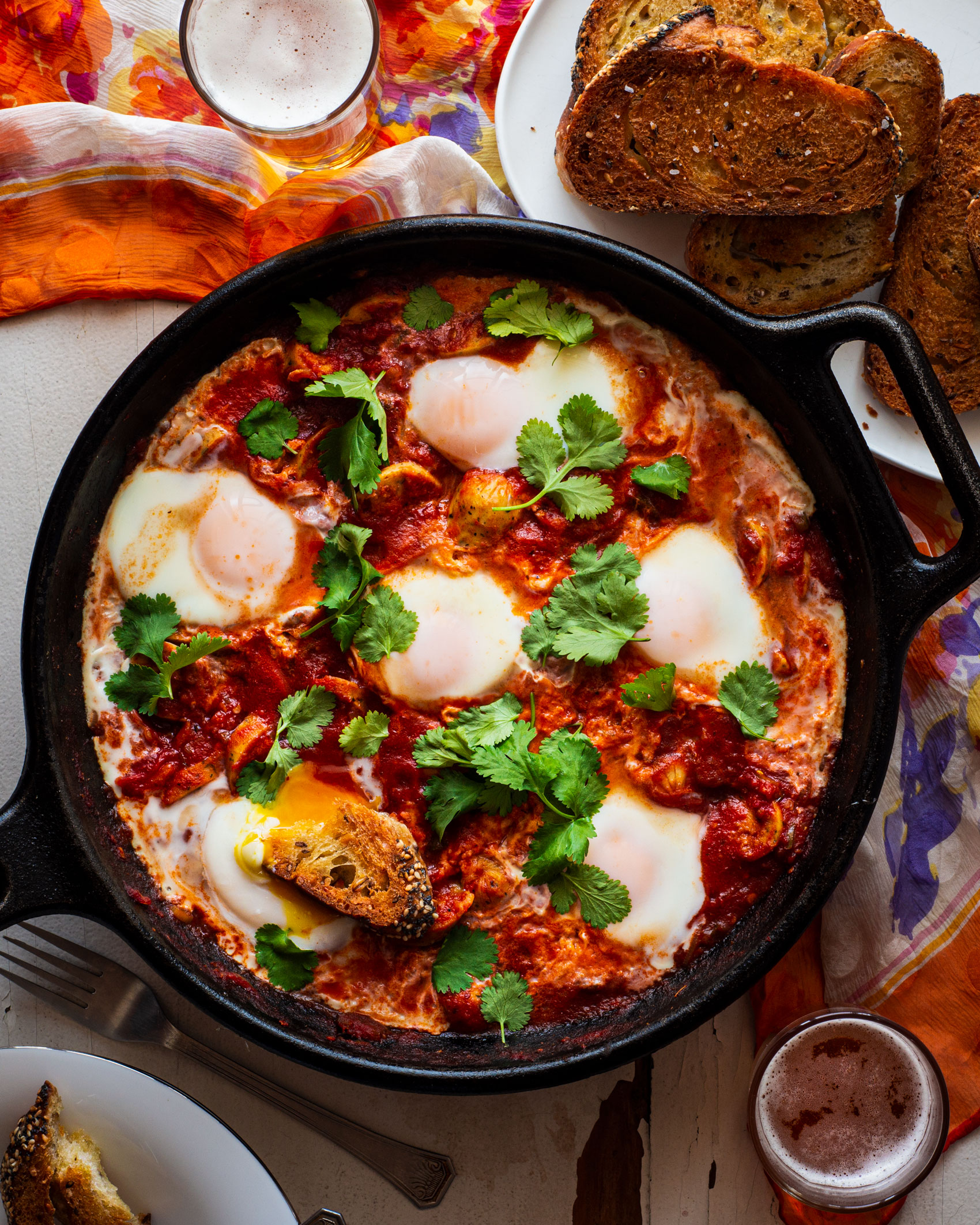 Read more about the article Spicy “Sausage” Shakshuka (video)